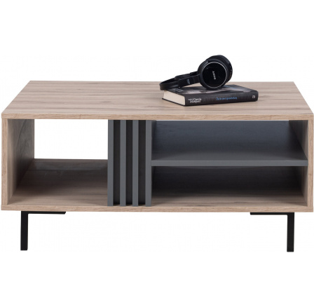 ALLMO AL-14 konferencia asztal, Világos Estana Tölgy/Antracit