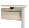 Psací stůl OFFICE 80400/382, Dub sonoma/Bílá