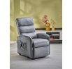 Elektromosan állítható MARONI fotel, Szürke