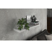 Fali polc ANDREA 80x26 White Shine