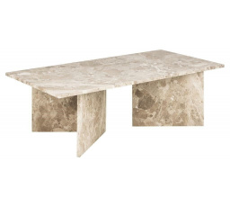 Téglalap alakú Vega bézs dohányzóasztal