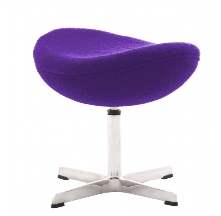 Egg lábtartó lila kasmír 4 Prémium
