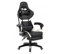 Játék forgószék fekete-fehér FB19-FX