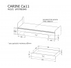 "CARINI" CA11 rendszer - Szín: nash tölgy