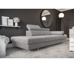 SOFA GALAXY II SZEZLONG 235 CM - Odcienie szarości , Szezlong po lewej - lewa strona