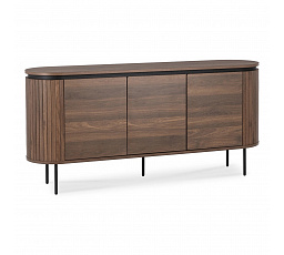 Komoda BECK 160 cm Trzydrzwiowa Orzech