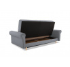 KRYSTYNA Kihúzható kanapé Sötétszürke, Norn 15
