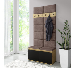 EMI 1 előszobafal, Trinity 06/Artisan + fekete