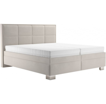 Postel Elezar 180x200, krémová