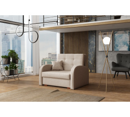 Rozkládací křeslo Vivian Gold I Aragon béžová