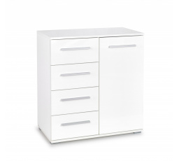 LIMA KM-2 komód, fehér