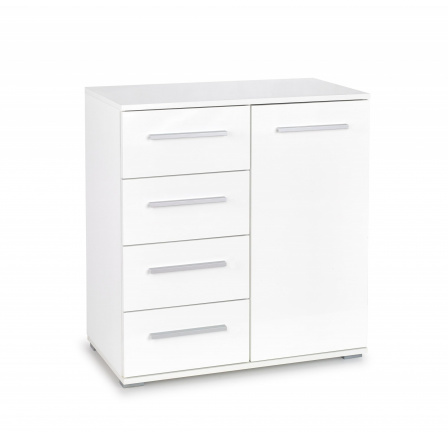 LIMA KM-2 komód, fehér