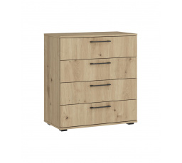 FORMO KM-1 komód, artisan tölgy