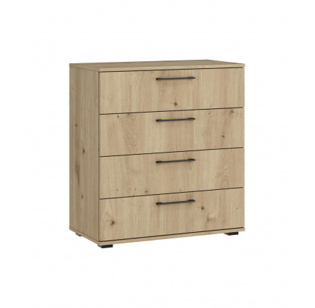 FORMO KM-1 komód, artisan tölgy