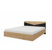 Ágy 140 Atson Tölgy+Fekete