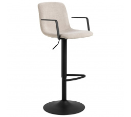 Pablo bárszék bézs/fekete Caso 3