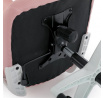 Kancelářská židle, houpací mechanismus, růžová síťovina, KA-C807 PINK