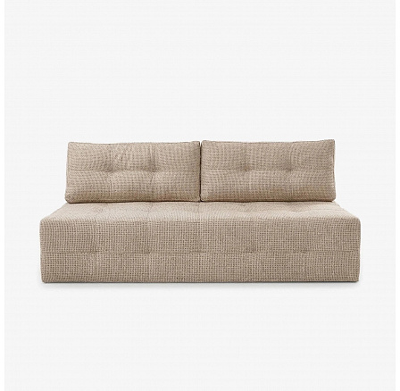 Sofa Rozkładana MORANA Beżowa Szenilowa