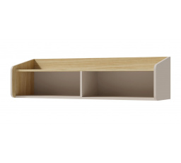 ALESSIO AE 11 polc, Bézs-homok/Tölgy olajozott