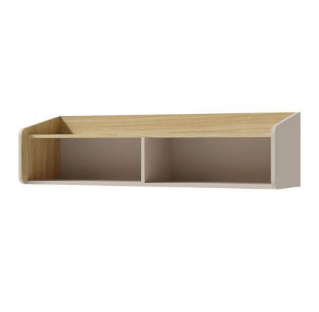 ALESSIO AE 11 polc, Bézs-homok/Tölgy olajozott