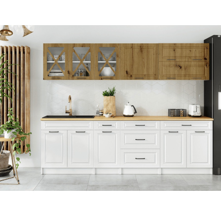 Kuchyňská linka Tyra 260/260 artisan/bílá MAT