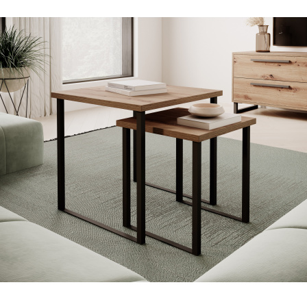 Konferenciasztal 2 az 1-ben ARIA Artisan+Fekete