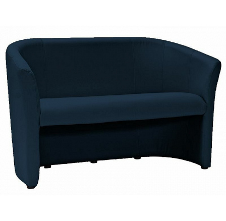 TM-2 kanapé, Kék ekobőr EK-13/Wenge