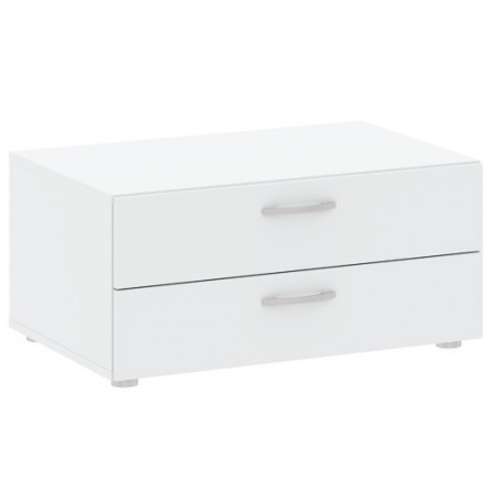 BASIC 2S szekrény alátét, Fehér