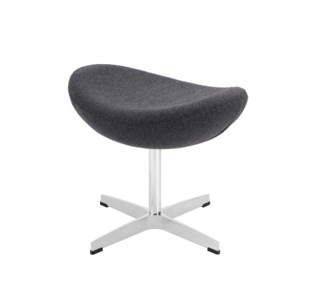 Sötétszürke kasmír tojás lábtartó 41 Prémium