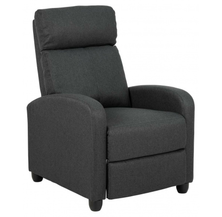 Siom antracit kinyitható fotel