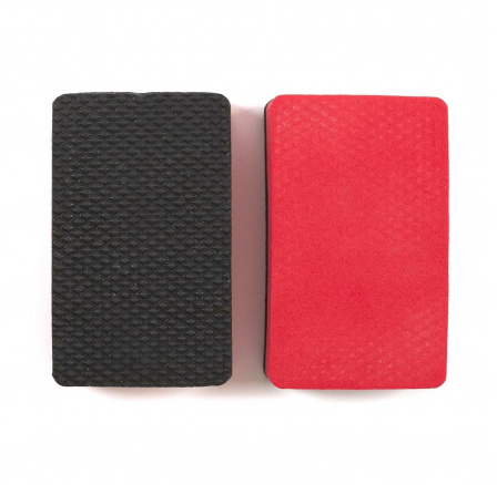 Piros/fekete autómosó szivacs