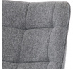 Jídelní židle, šedá, látka, CT-394 GREY2