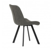 Jídelní židle, šedá, látka vintage, HC-V3066 GREY3