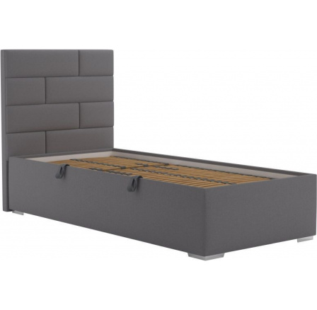 Postel Toriana 90x200, tmavě šedá