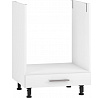 VENTO DP-60/82 alsó konyhaszekrény, Fehér/Fényes Fehér