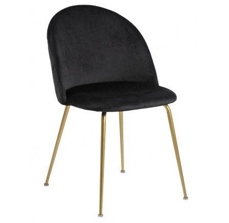Louise szék Fekete / Arany