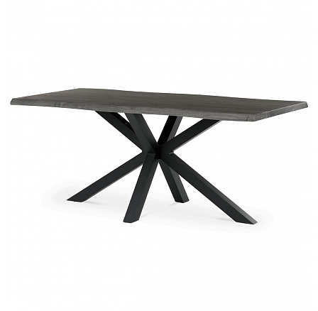 Jídelní stůl 180x90cm, mdf, šedý dub, HT-F4618 GREY