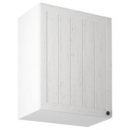 Konyhai felső szekrény PROWANSJA G601D - Bal, Fehér/Andersen fenyő