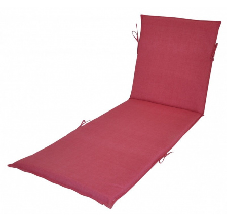 Polstr na lehátko UNI barva malinový melír