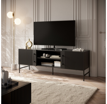 Raftt TV Cabinet Czarny 152x55 Not applicable