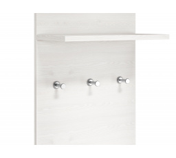 BLANCO 23 sosna śnieżna/MDF new grey - wieszak