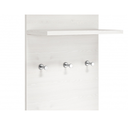 BLANCO 23 sosna śnieżna/MDF new grey - wieszak