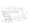 MAX 3 ZIELONY 120 X 200 KPL