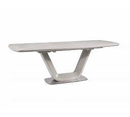 ARMANI CERAMIC étkezőasztal, szürke márvány hatás/szürke