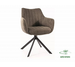 AZALIA forgó étkezőszék, Brego Olíva 77/Fekete