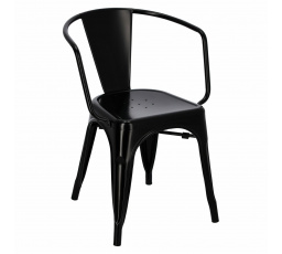 Párizs Arms fekete szék inspirálta