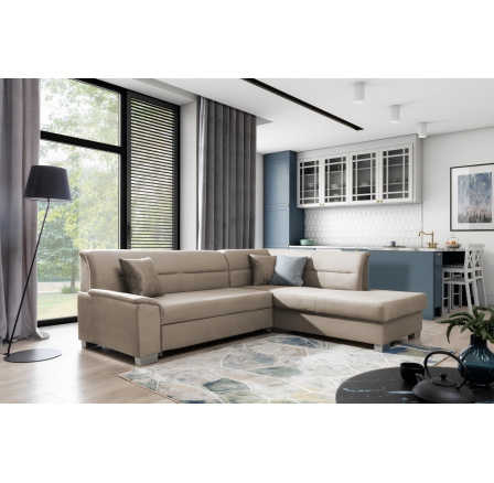 Rohová sedací souprava BERGEN, Monolith 09, Pravá