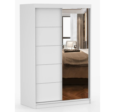 NOEMI 05 ruhásszekrény, Fehér