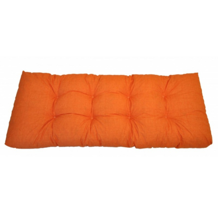 Opěradlový polstr na paletu 120x50 oranžový melír