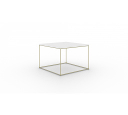 Roni dohányzóasztal Arany+Fehér